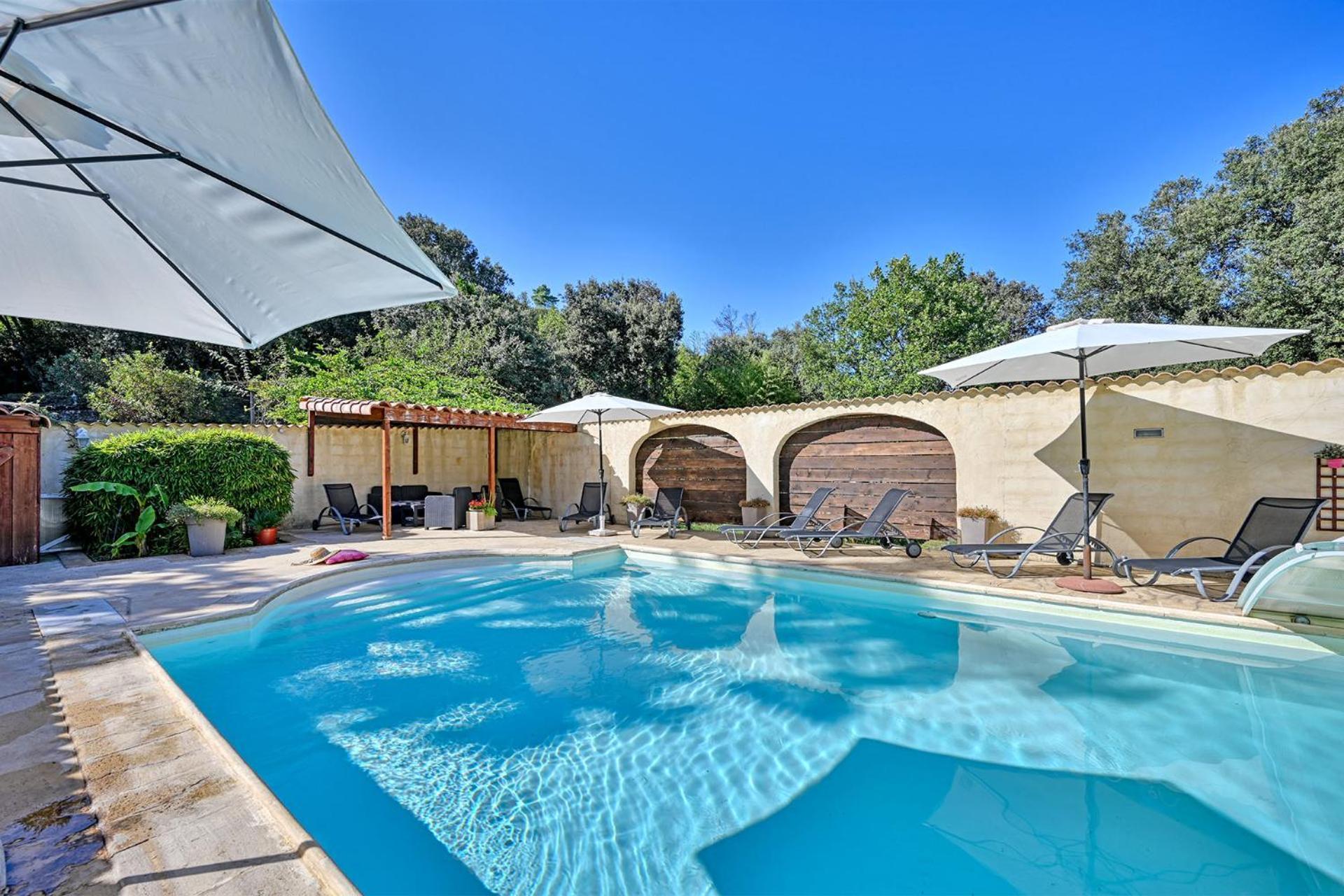 Les Jardins De Valaurie Hotel Anduze Buitenkant foto